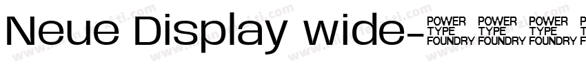 Neue Display wide字体转换